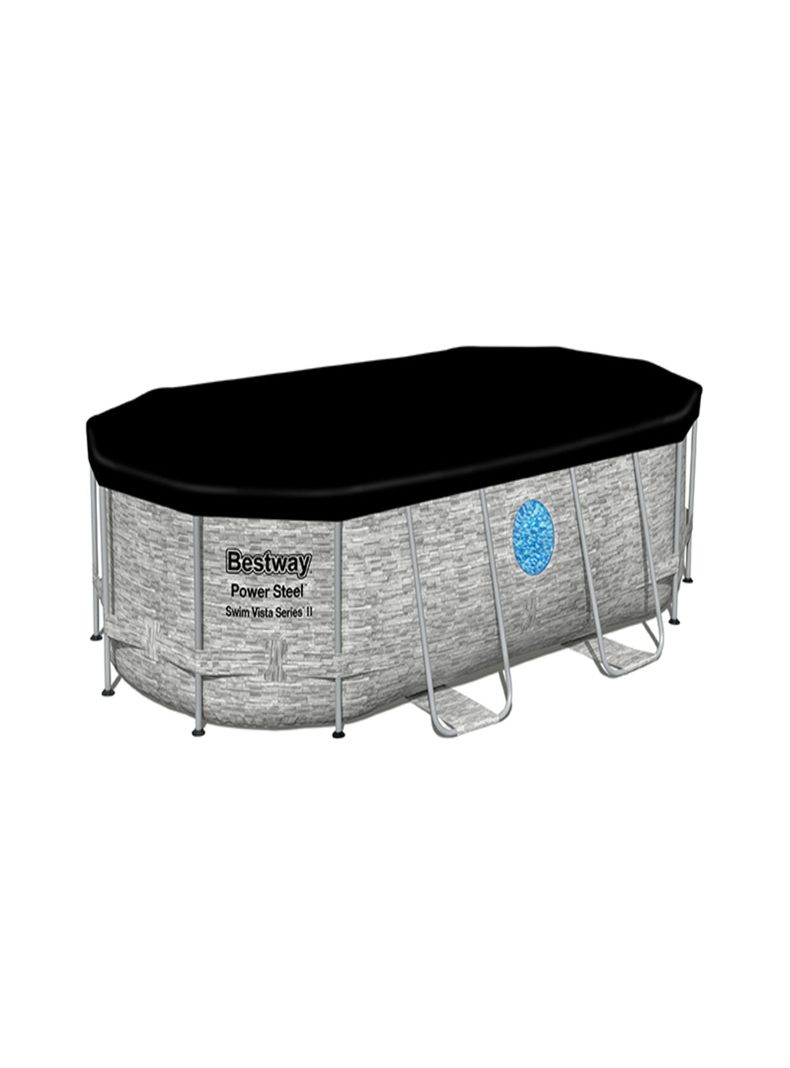 Piscina Estructural Oval Vista, 4.27m x 2.50m x 1.00m, CAP. 7.250 Lts; Bestway-5