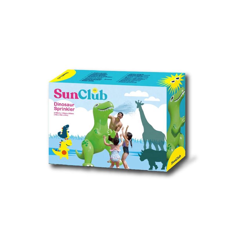 Dinosaurio Inflable con  Rociador de Agua-1