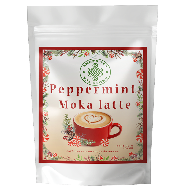Peppermint Moka Latte 200 gr Andes Tea