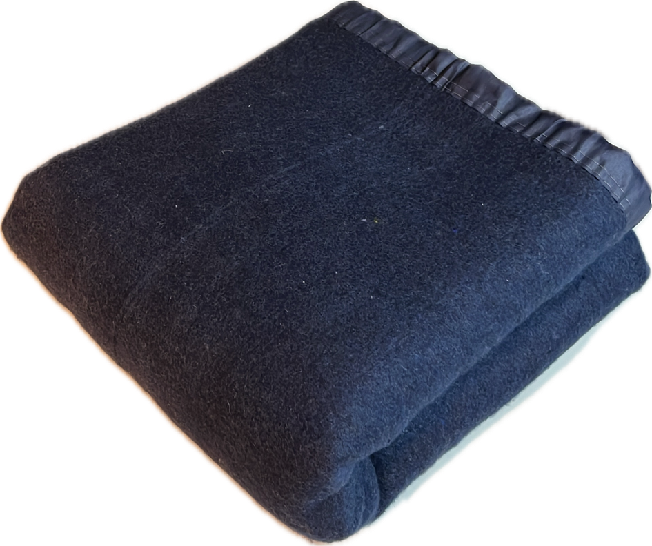 Frazada Térmica Lisa Azul1,5 plazas 450g/m2 - Textil Ranco-0