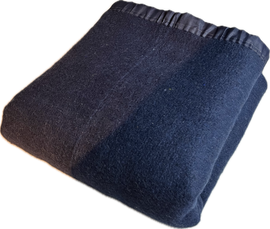 Frazada Térmica Lisa Azul1,5 plazas 450g/m2 - Textil Ranco-2
