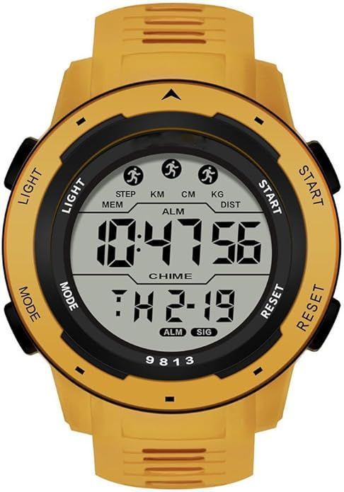 Reloj Digital Sport Y Casual Hombre Y Mujer Con Luz Y Alarma-1