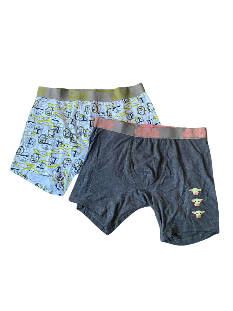 Boxer 2 unidades Talla L The Mandalorian Star Wars Gris Oscuro
