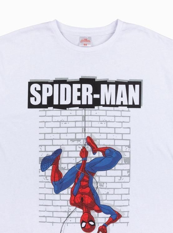 Polera Spiderman estilo Oversize Talla 14-2