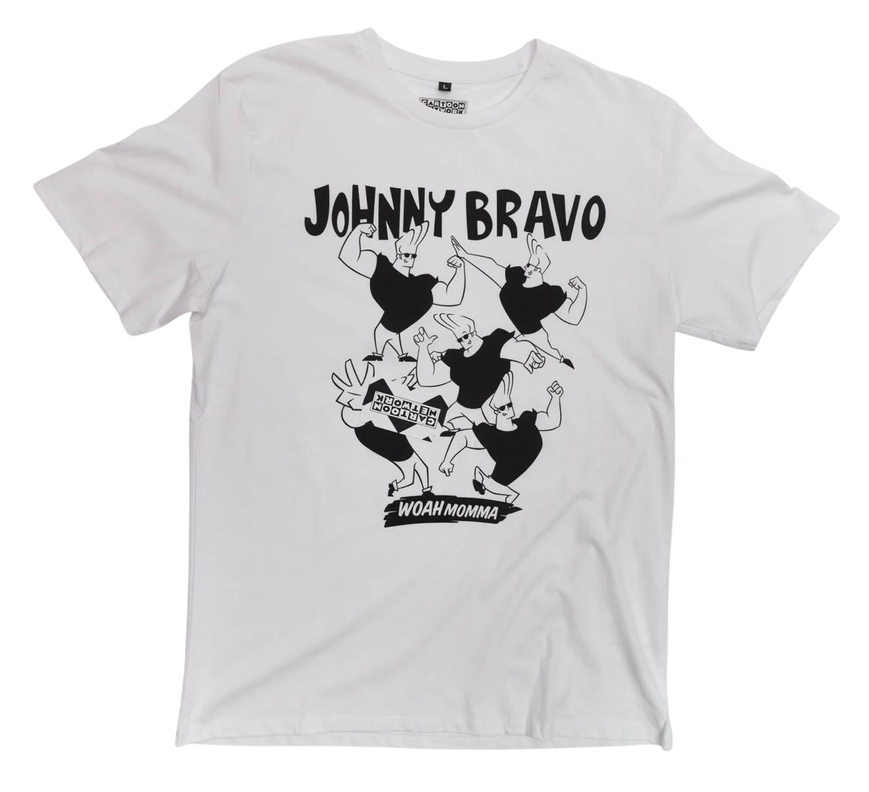Polera Johnny Bravo Talla L Cartoon Network-0