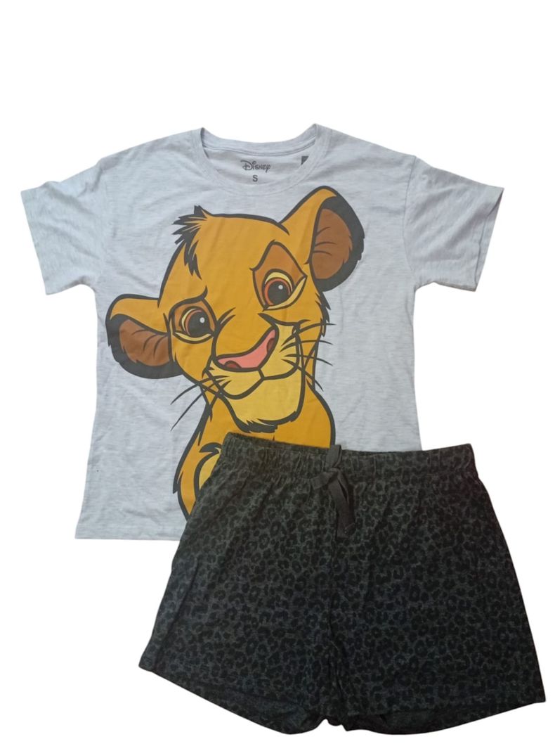 Pijama verano Simba Rey León Talla S Disney-0