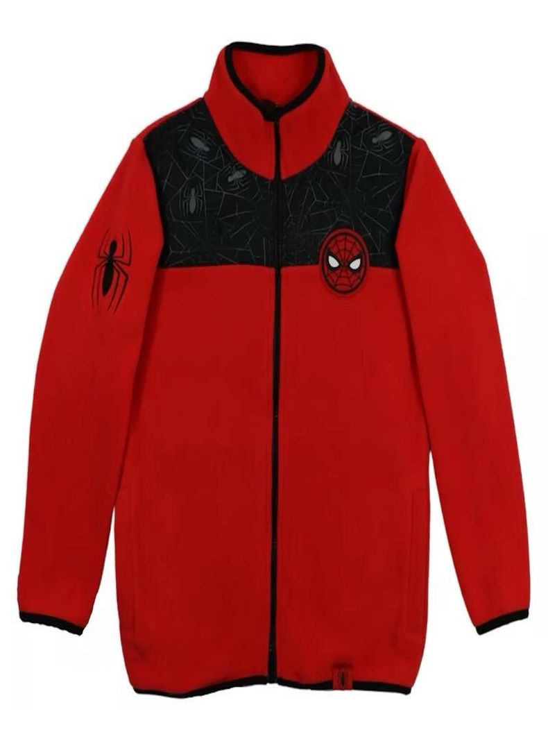 Poleron polar rojo Spiderman Talla 8-0