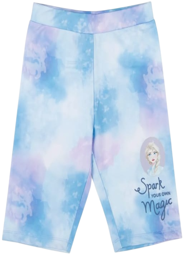 Calza Frozen Talla 8 Celeste