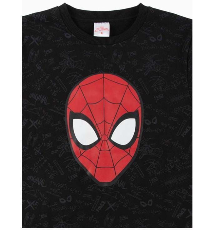 Poleron Spiderman Talla 8 sin capucha-2