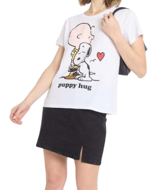 Polera Snoopy y Charlie Brown Talla S Original-2