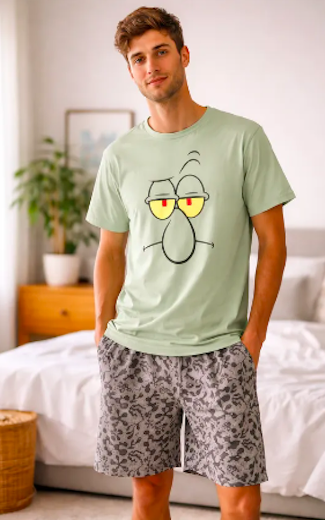 Pijama Calamardo de Bob Esponja