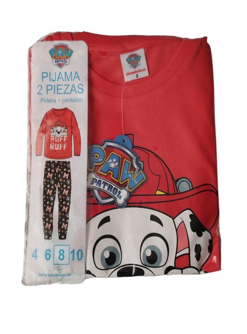 Pijama Paw Patrol Marshall Talla 8-1