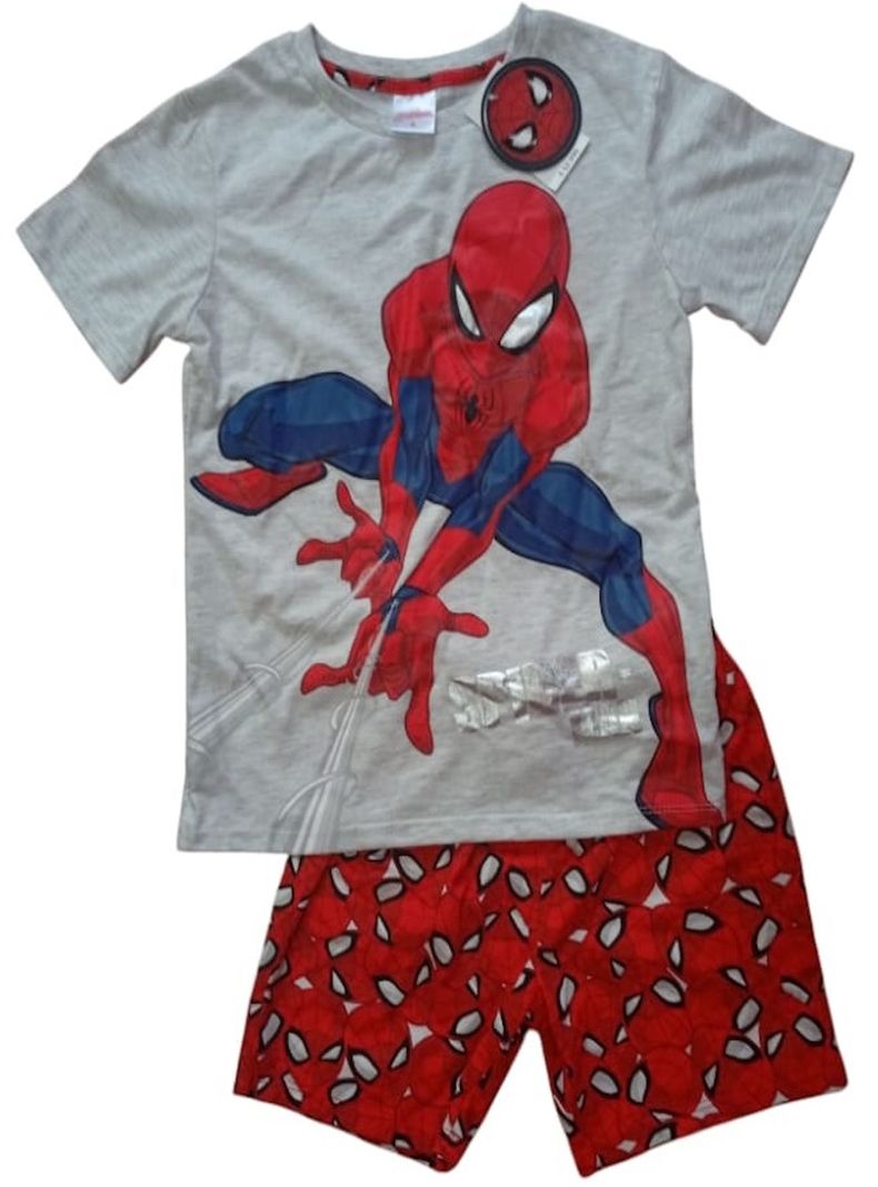 Pijama verano Spiderman Tallas 4 y 6-0