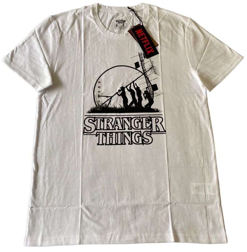 Polera Stranger Things Talla M Antena-1