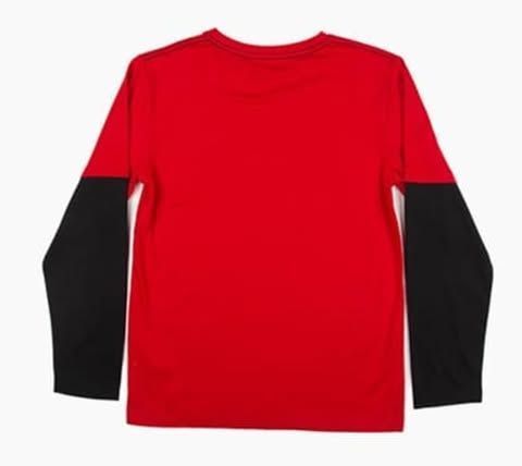 Polera Spiderman Manga Larga Talla 14-1