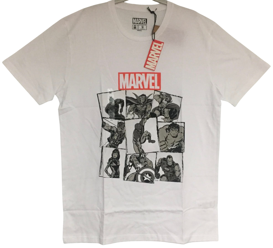Polera Marvel Talla M Superheroes-0