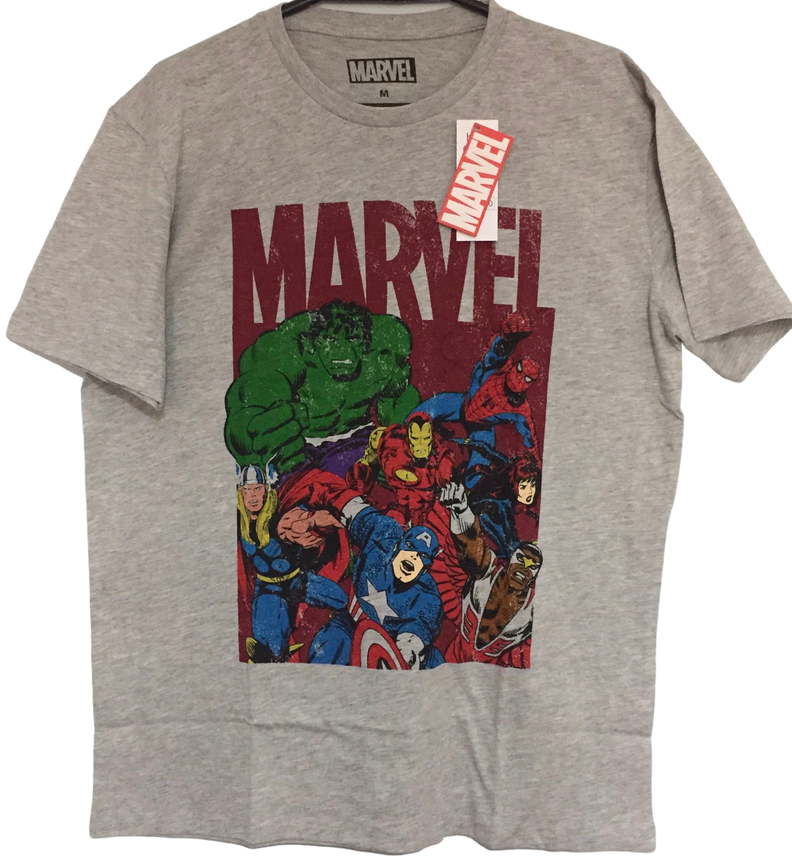 Polera Marvel SuperHeroes Talla M-0