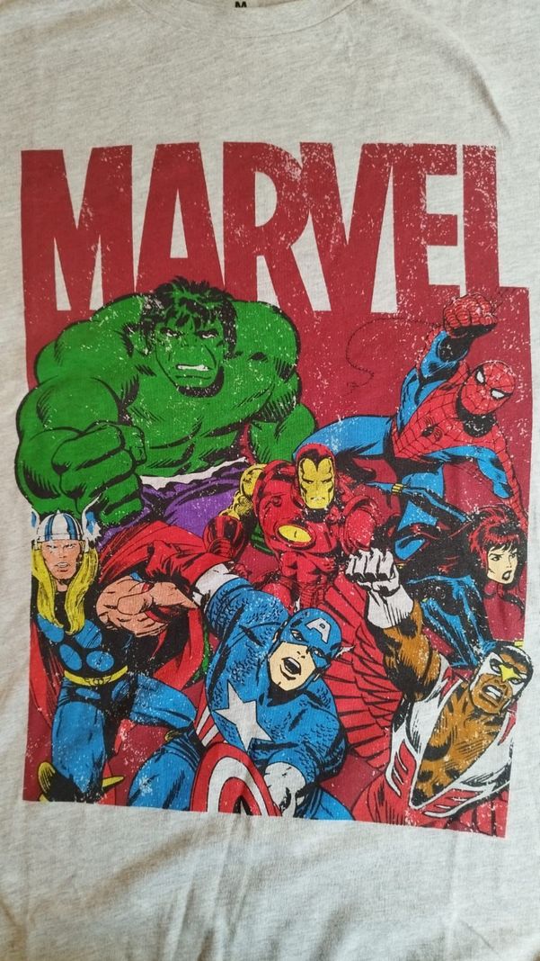 Polera Marvel SuperHeroes Talla M-2