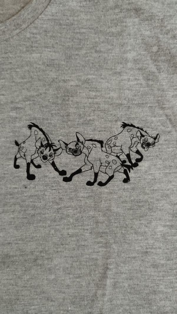 Rey León Scar Polera Talla M Original Disney-2