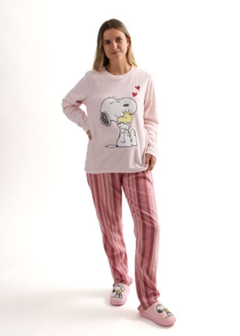 Pijama Snoopy de polar tallas S, M, L y XL