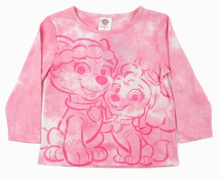 Polera Paw Patrol Manga Larga Talla 4-0