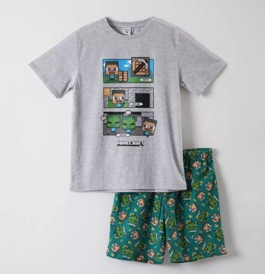 Pijama Minecraft Tallas 6 y 8