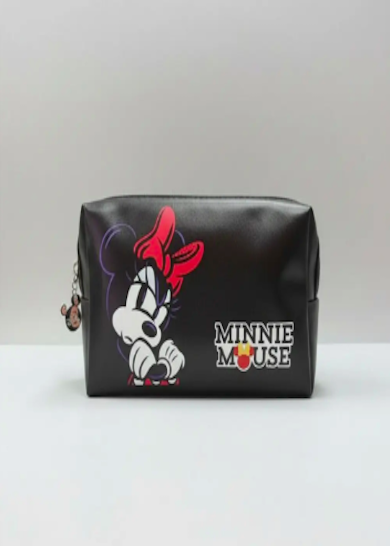 Estuche Cosmetiquero Minnie Mouse Disney Color Negro
