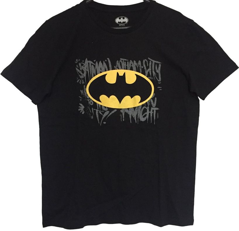 Batman polera talla M diseño graffiti-0