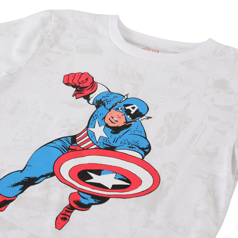 Polera Capitán América Talla 6-2