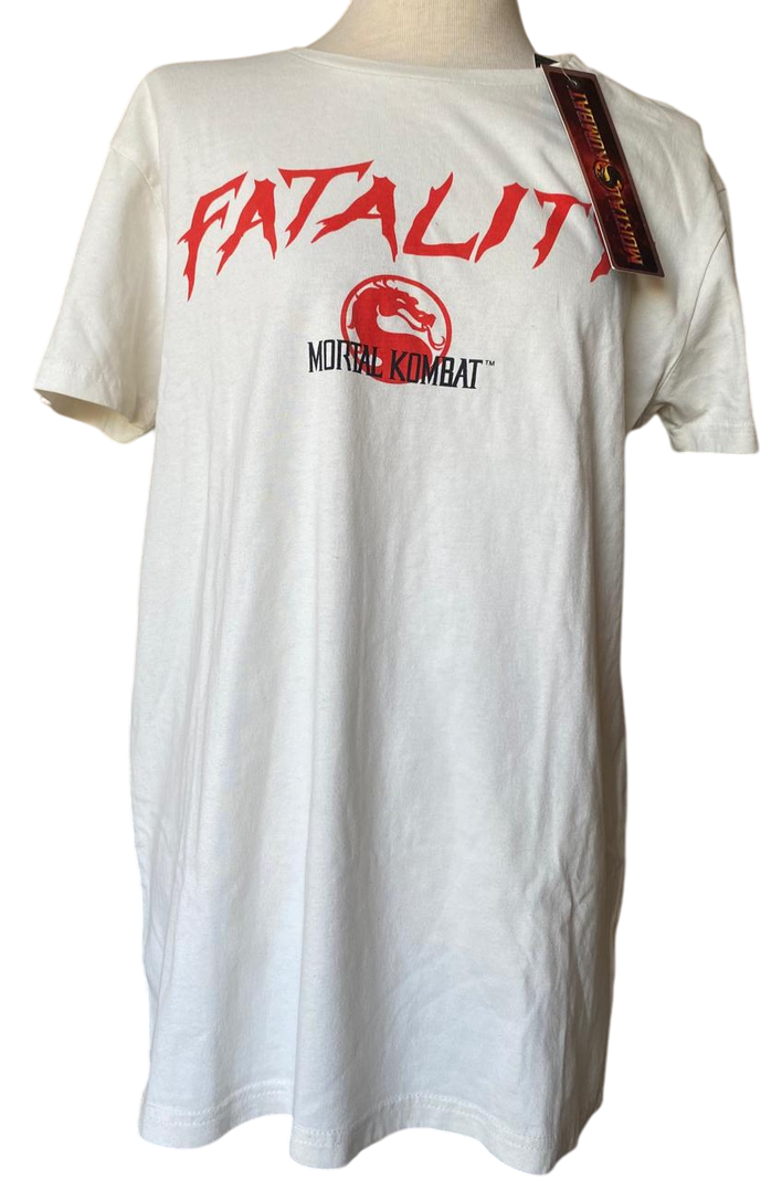 Polera Mortal Kombat Fatality Talla M Original-0