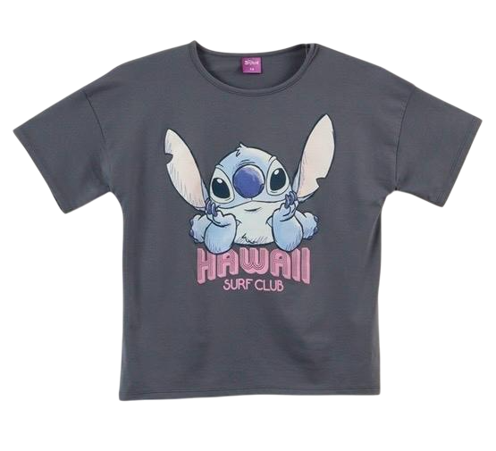 Polera Crop Top Stitch Talla 14 Disney-0