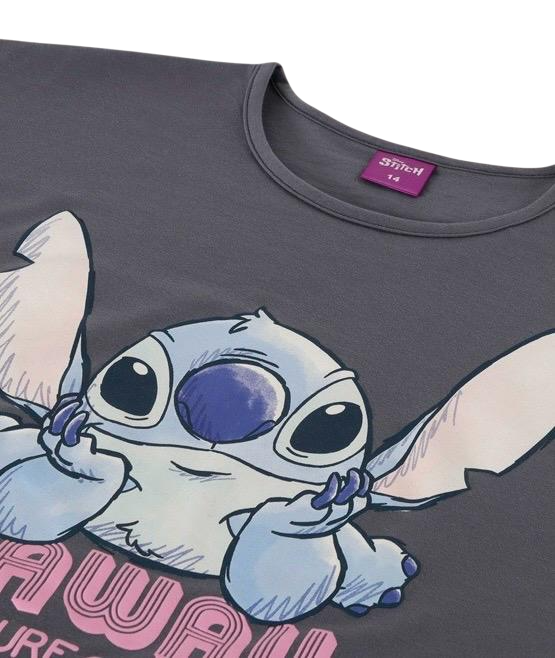 Polera Crop Top Stitch Talla 14 Disney-2