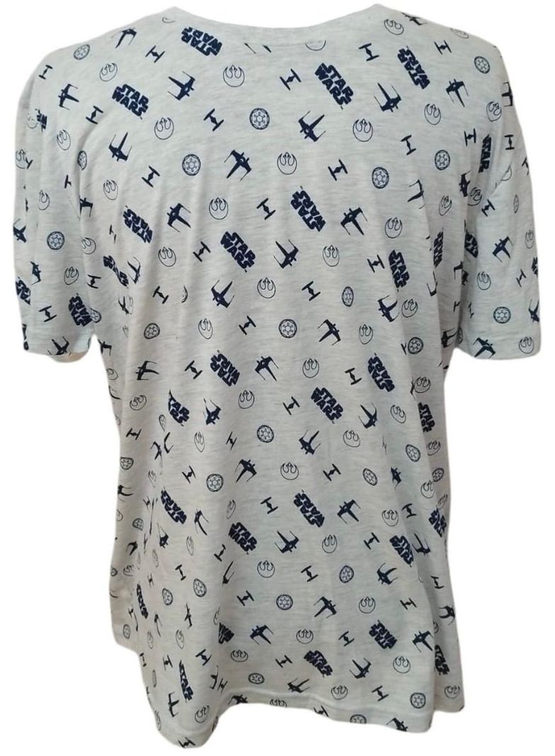 Star Wars Polera Talla M Diseño Naves y letras-1