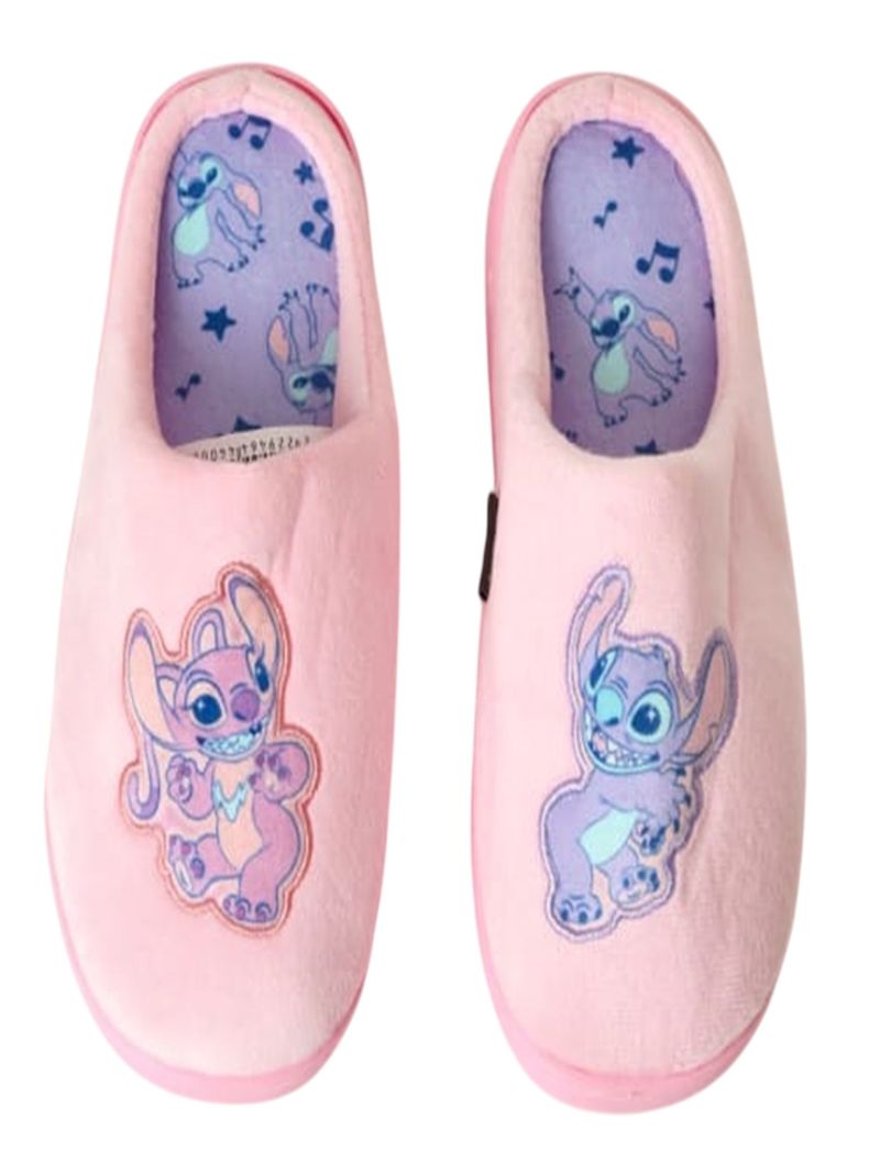 Pantufla Stitch y Angel Numeros 35-36; 37-38; 39-40-0