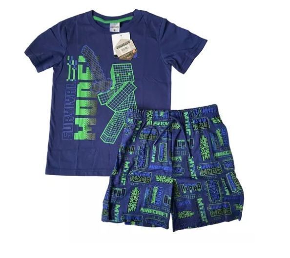 Pijama de verano Minecraft-0