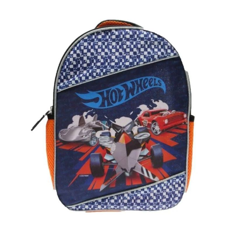 Mochila Niño Hotwheels-0
