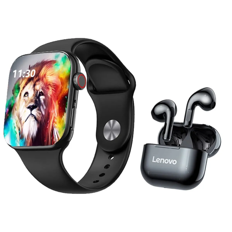 LENOVO LP40 PRO DE AURICULARES TWS-NEGRO Y TOUMI WATCH 2 MAX OPENBOX