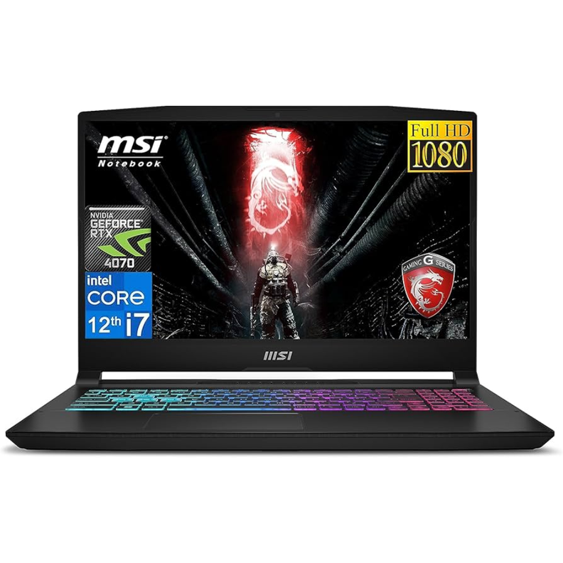 i7/16G/SSD512+1T/GeForce/Office/マウス付/美品 MSI KATANA INTEL CORE I7-12650H 16GB RAM 1TB SSD NVIDIA RTX 4070
