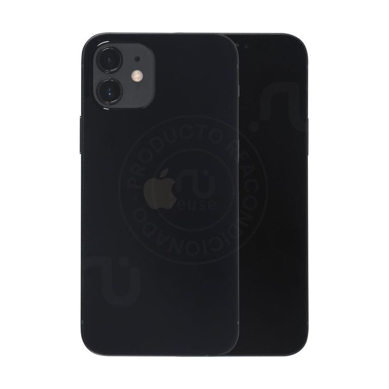 Apple iPhone 12 5G 256GB Negro Reacondicionado-1
