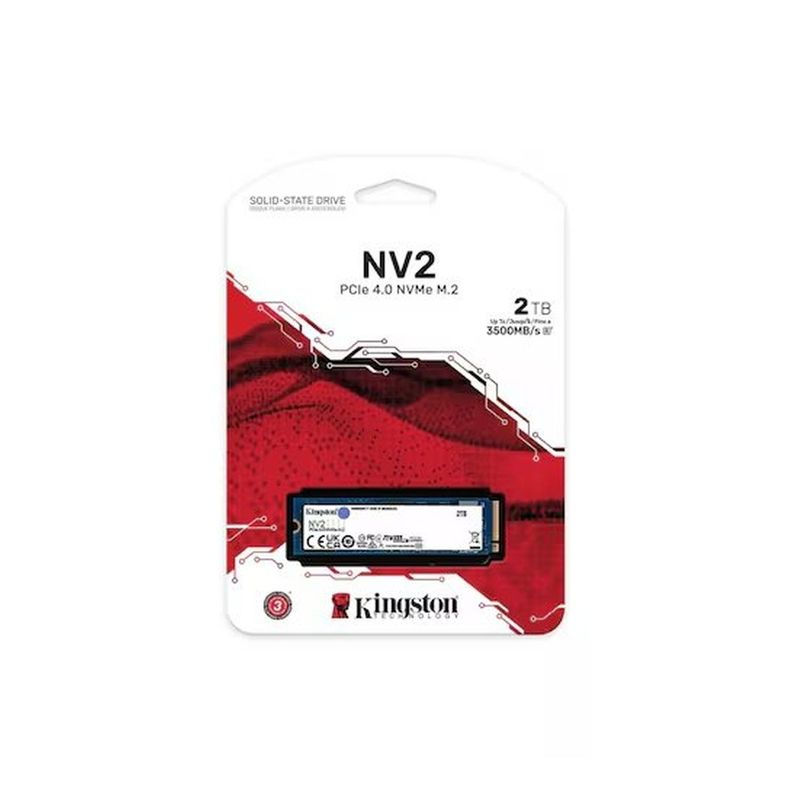 SSD Kingston M.2 NV2 NVMe Interface PCIe Open Box