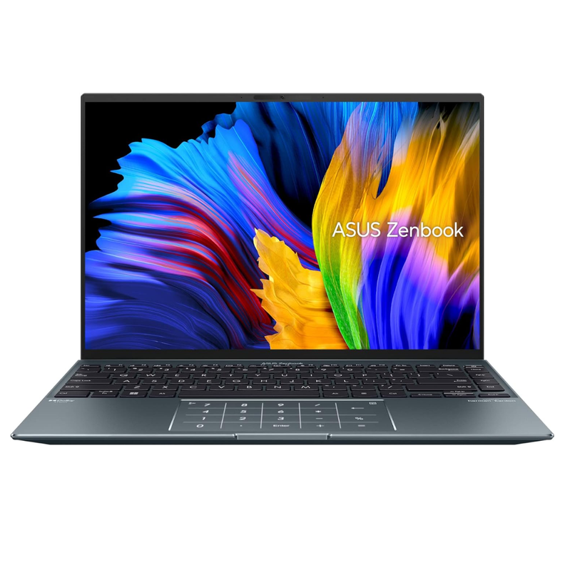 ASUS ZenBook ダークグレー 本体 Notebook Asus Zenbook 14 OLED Intel Core i7 Iris Xe 16GB RAM 512GB