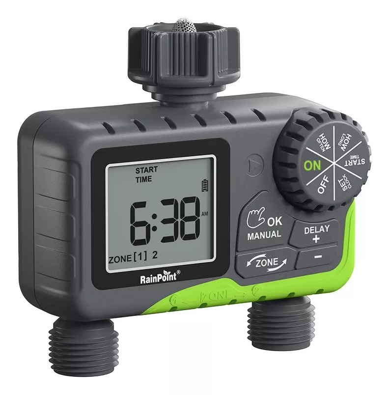 Programador Riego automatico Rainpoint 2 zonas