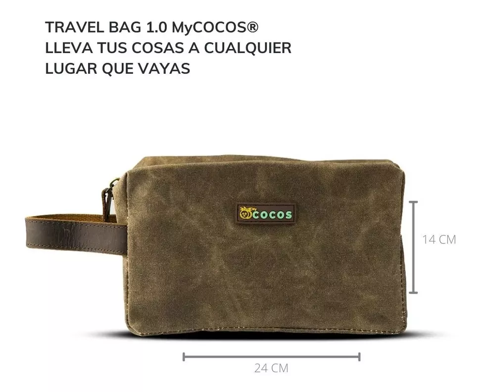 Travel Bag Mycocos Neceser Cuero Bolso De Viaje Kit Regalo-1