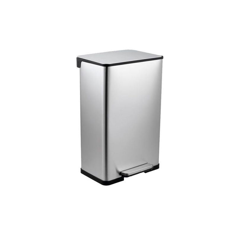 Basurero Acero Inox con pedal Front 45 L