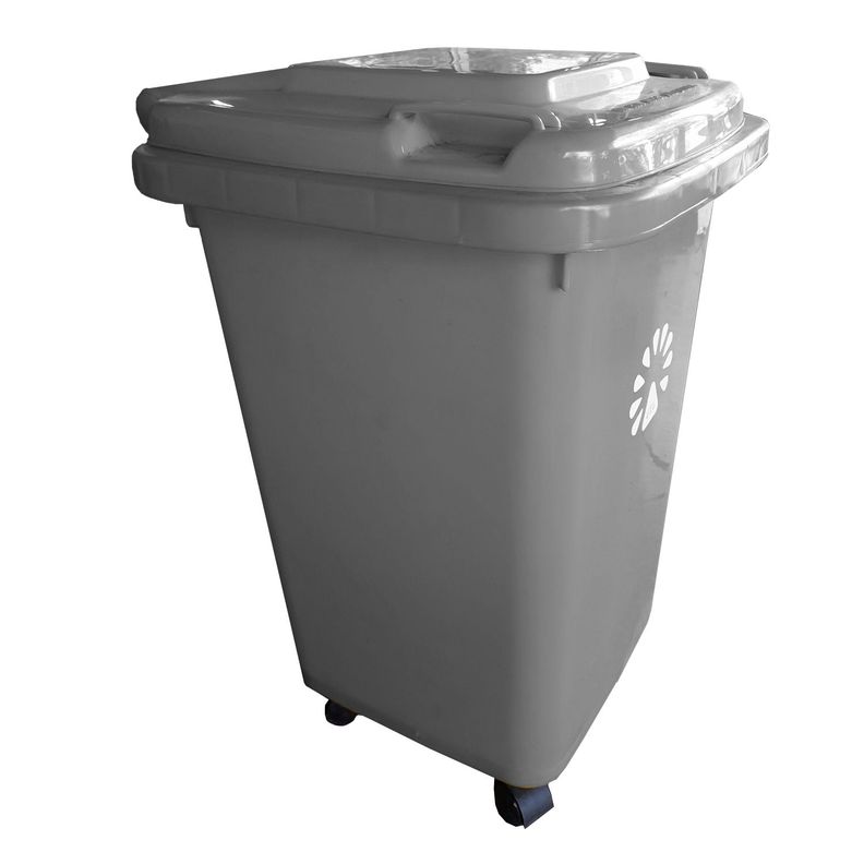 Basurero frankfurt 50lt c/tapa gris lorenzini-1