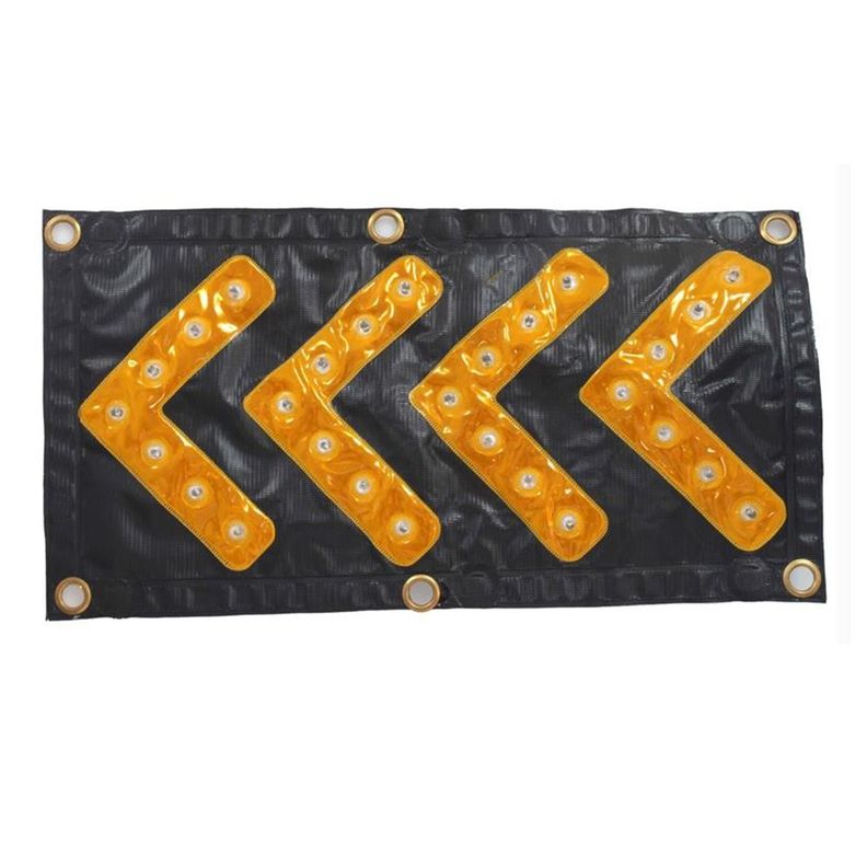 Flecha led portatil magnetica n 83x45 cm