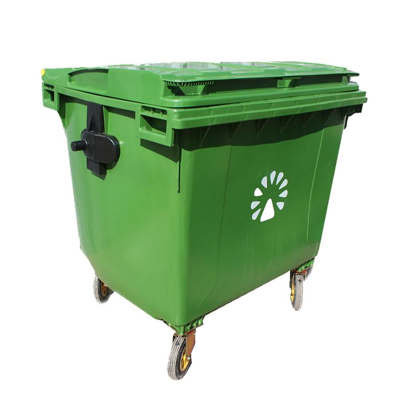 Basurero 660 L Verde
