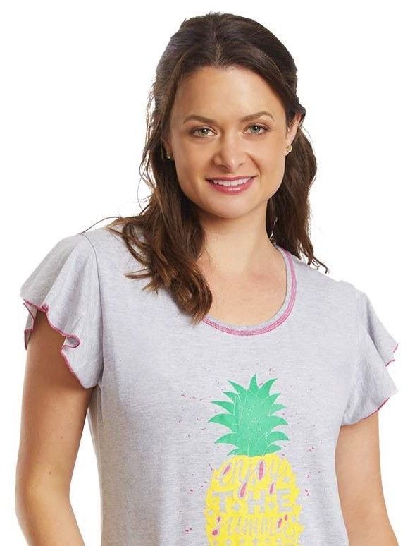 BECKIL COD 1750 PIJAMA SHORT ALGODON DELGADO ESTAMPADO JUVENIL Gris L
