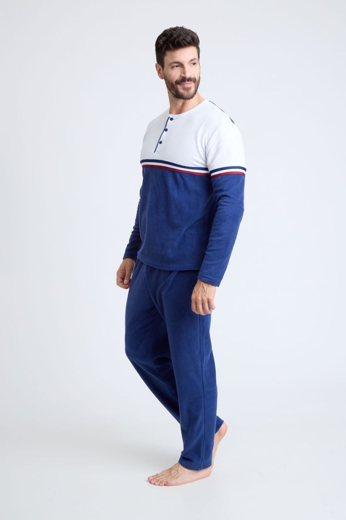 BECKIL COD 3128 PIJAMA POLAR BICOLOR-1