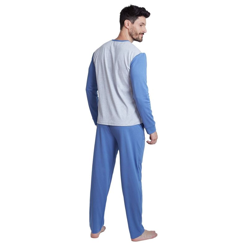 BECKIL COD 3119 PIJAMA ALGODON GAMUZADO-1